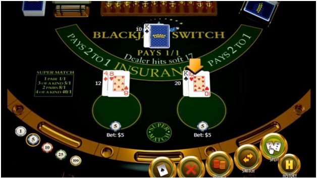 Blackjack Swtich