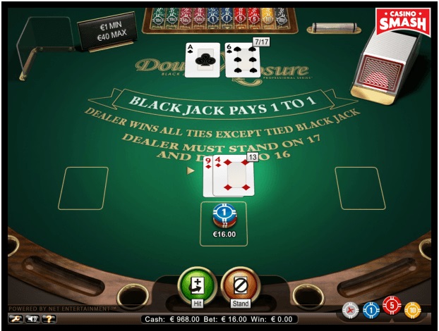 Blackjack doppia esposizione