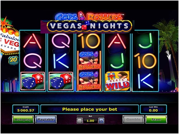 Funzionalità in bonus in Cops n Robbers Vegas Nights