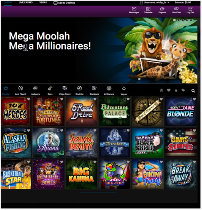 Giochi di slot da giocare al Jackpot City Casino