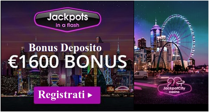 Offerta bonus a Jackpot City Casino
