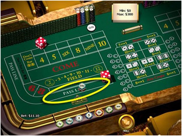 Scommesse in Craps online