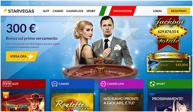 StarVegas Casino Mobile depositi