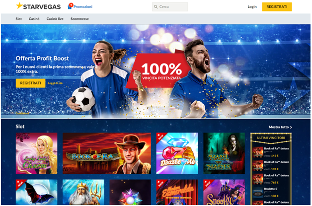 Starvegas casino online italia