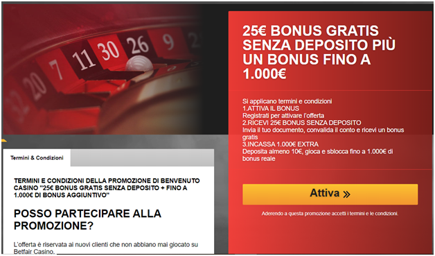 betfair casino - Bonus Senza Deposito Immediato