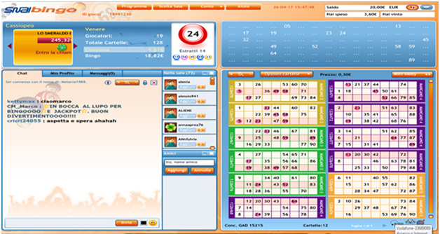 bingo snai online per giocare con gli euro