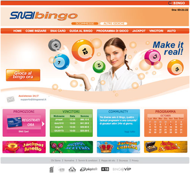 Bingo Snai online