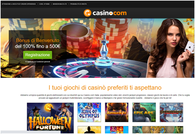 casino.com I migliori casinò online italiani