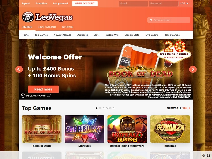 Leo Vegas Casino Italia