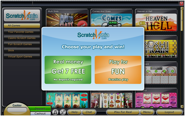 scratchmania casino мобильная версия
