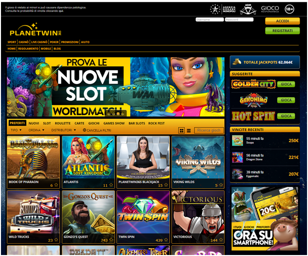 ексклузивно Planetwin 365 Casino vip бонус банер в Bulgaria