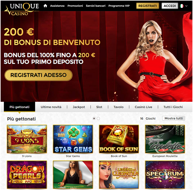 Unique Casino Italia