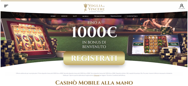 Voglia di Vincere giochi da casinò mobile