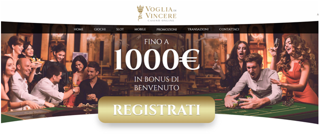 voglia di vincere gochi da casino offerte bonus